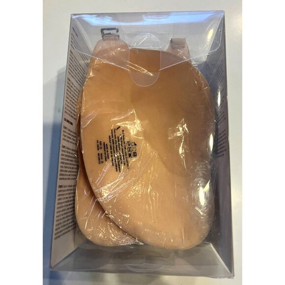 Maidenform Adhesive Clip Bra Nude Size D Strapless Backless Silicone Cups - Picture 2 of 4